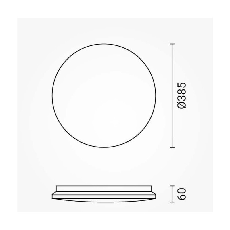 LED griestu gaismeklis DL24-B1 24W 220-240V IP20 | Elektriķis