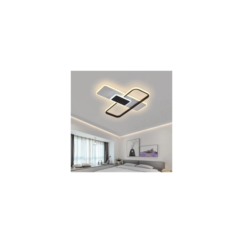 LED griestu lampa 68W, 600x150x65 mm, IP20, CCT | Elektriķis