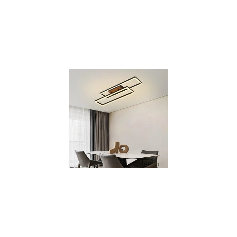 LED griestu gaismeklis, 86W, regulējama krāsa, 800x290x130 mm