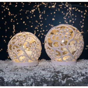 LED dekorācija Star Trading Decoration Frost ar taimeri 4,5 V | Elektriķis