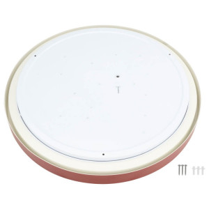 LED griestu gaismeklis 36W, balts/sarkans velvets, IP20 | Elektriķis