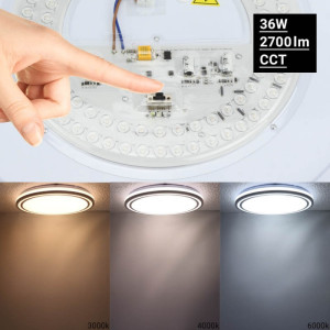 LED griestu gaismeklis Optonica PD36-A7 36W IP20 | Elektriķis