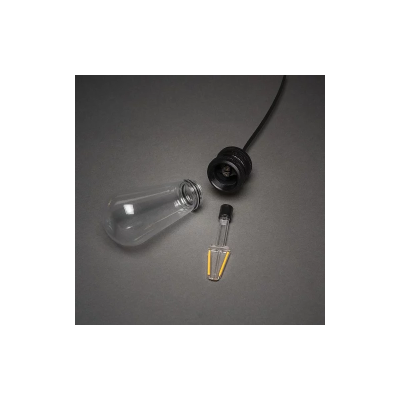 LED gaismas virtene Konstsmide Light Set Gold/Amber 3.5m 8 LED | Elektriķis