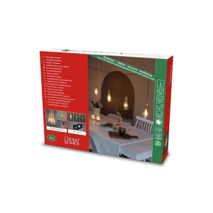 LED gaismas virtene Konstsmide Light Set Gold/Amber 3.5m 8 LED | Elektriķis