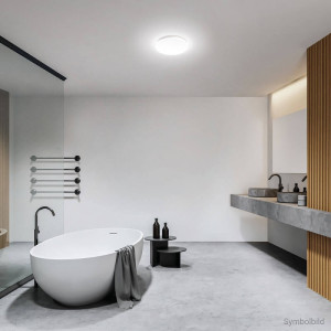 LED griestu gaismeklis 12W 6000K IP20 230x65 mm | Elektriķis