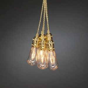 LED gaismas virtene Konstsmide Light Set Gold/Amber 3.5m 8 LED | Elektriķis