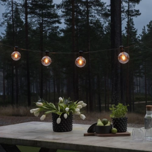 LED āra virtene pagarinājums Konstsmide Amber Add on Set 9.15m | Elektriķis