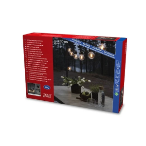 LED āra virtene pagarinājums Konstsmide Amber Add on Set 9.15m | Elektriķis