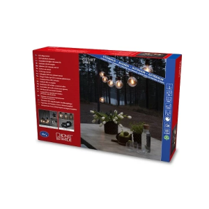 LED āra dārza virtene Konstsmide Amber Start Set 9.15m | Elektriķis