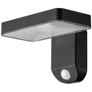 LED sienas lampa ar saules bateriju 9W IP44 180x120 mm | Elektriķis