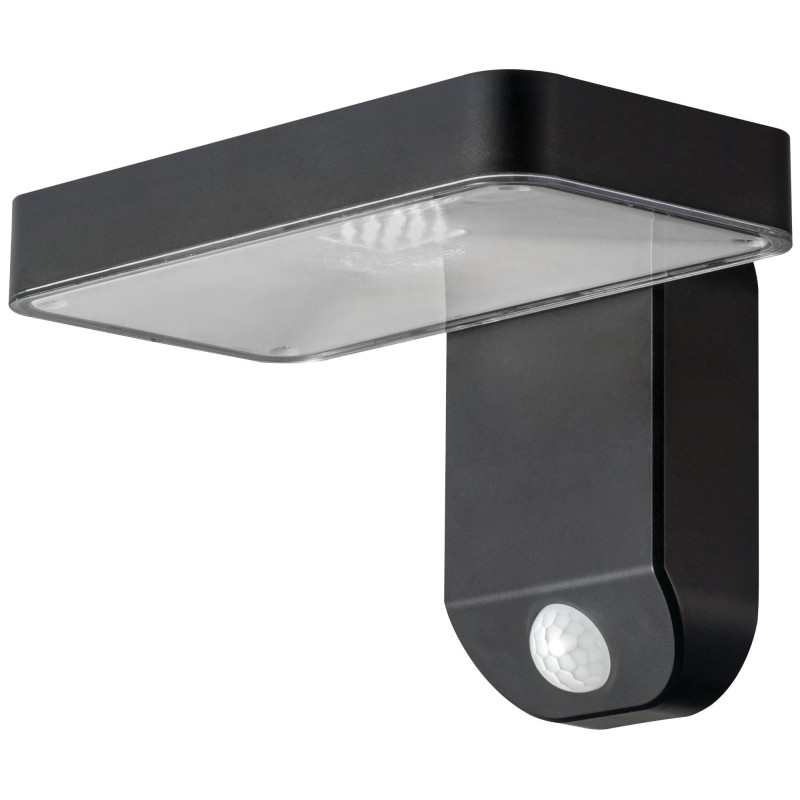 LED sienas lampa ar saules bateriju 9W IP44 180x120 mm | Elektriķis