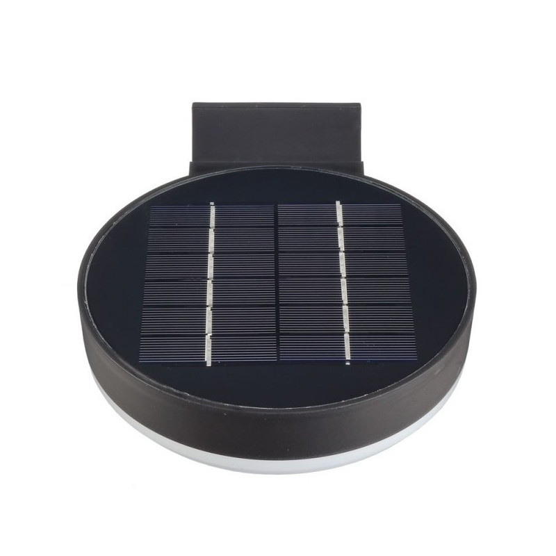 LED sienas lampa ar saules bateriju 6W PIR sensors IP44 | Elektriķis