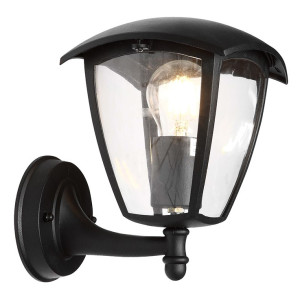 LED sienas gaismeklis Optonica GD1-A1 60W IP44 matēts melns | Elektriķis