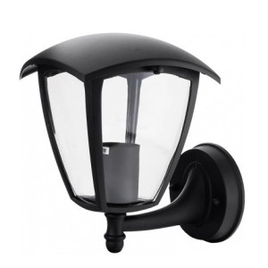 LED sienas gaismeklis Optonica GD1-A1 60W IP44 matēts melns | Elektriķis