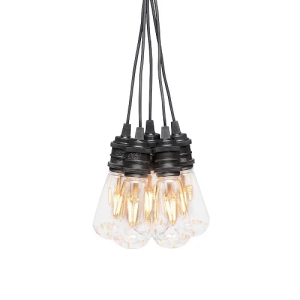 LED āra virtene Konstsmide Amber Add on Set 9.15m IP44 | Elektriķis
