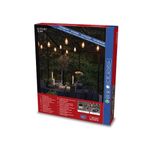 LED āra dārza virtene Konstsmide Amber Start Set 9.15m IP44 | Elektriķis