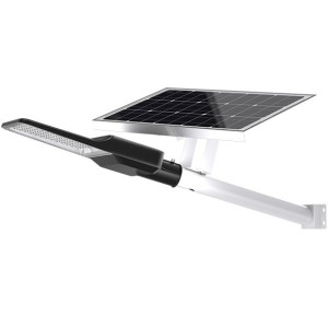 LED ielu gaismeklis 30W IP65 ar saules baterijām | Elektriķis