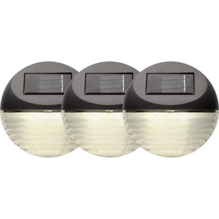 Solārie gaismekļi Fency 3gab, 6 LED, IP44, 11cm | Elektriķis