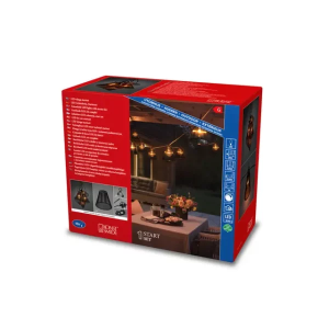 LED āra dārza virtene Konstsmide Amber Start Set 9.15m IP44 | Elektriķis
