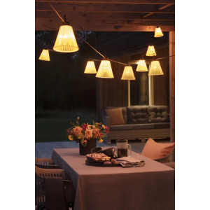 LED āra dārza virtene Konstsmide Amber Start Set 9.15m IP44 | Elektriķis