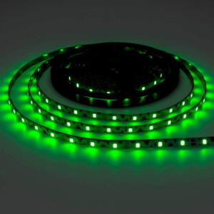 LED S-lentes gaismeklis 7.2W/m 12V zaļā gaisma | Elektriķis