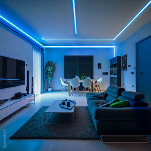 LED S-spuldžu lente 7.2W/m 12V zila 720Lm/m | Elektriķis