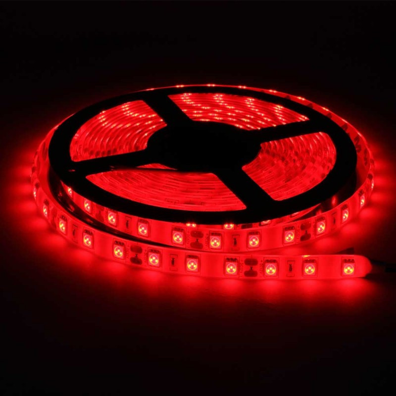 LED lentas gaismeklis Optonica ST5050-A2 14.4W/m 12V IP54 | Elektriķis