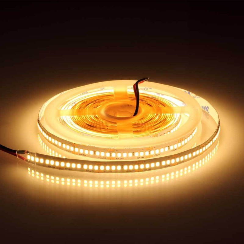 LED strip Optonica ST2835-A3, 18W/m, 24V, warm light