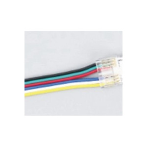 Savienotājs ar vienu vadu 10mm COB RGB LED lentei Optonica OT1-А1 | Elektriķis