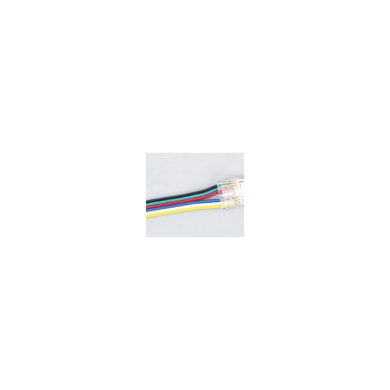 Savienotājs ar vienu vadu 10mm COB RGB LED lentei Optonica OT1-А1 | Elektriķis