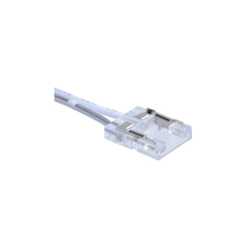 1End connector for white 8mm COB strip Optonica OT1-A1