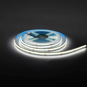 LED lente 16W/m 24V 650Lm/m silta/balta | Elektriķis