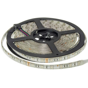 LED lentes gaismeklis Optonica ST5050-A2 14.4W/m 24V IP54 | Elektriķis