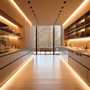 LED lente 14.4W/m 24V silta gaisma, Pro modelis | Elektriķis