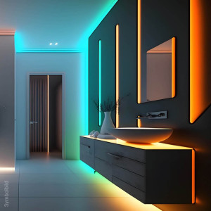 LED RGB lenta Optonica ST5050-A2 12V 7.2W/m IP54 | Elektriķis