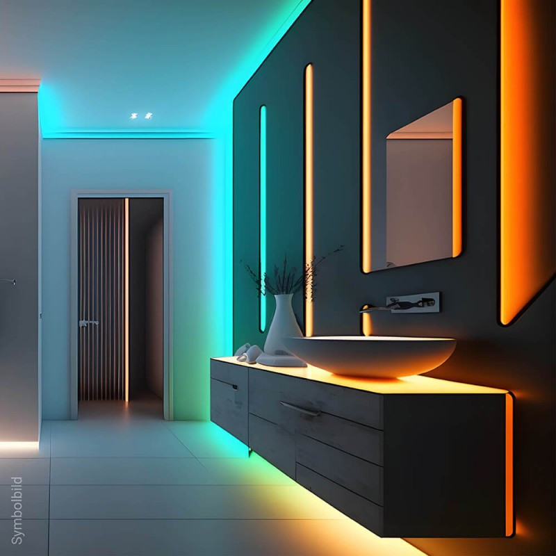 LED RGB lenta Optonica ST5050-A2 12V 7.2W/m IP54 | Elektriķis