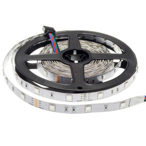 LED RGB lenta 7.2W/m 12V SMD5050 IP20 Pro | Elektriķis