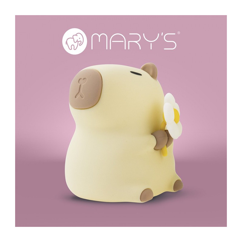 LED nakts lampa MARYS Capybara Florist RGB LED | Elektriķis