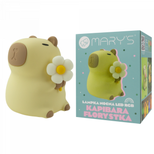 LED nakts lampa MARYS Capybara Florist RGB LED | Elektriķis