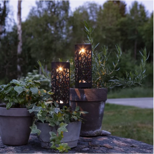 LED dārza gaismekļi Star Trading Izola 18cm IP44 | Elektriķis