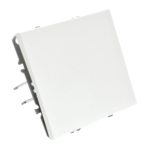 Switch BORA, 1 button, white, IP20 | Elektriķis