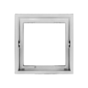 BORA frame, 1-slot, champagne grey, IP20