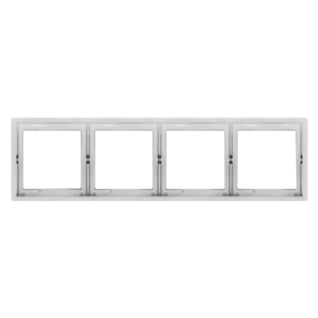 BORA frame 4-slot champagne gray IP20