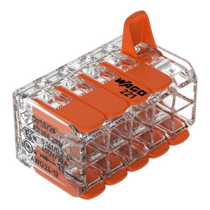 Vadu savienotājs 10x0.2-4mm² 32A 450V caurspīdīgs | Elektriķis