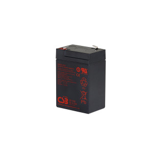 Akumulators CSB Battery GP 645 6V 4.5Ah AGM | Elektriķis