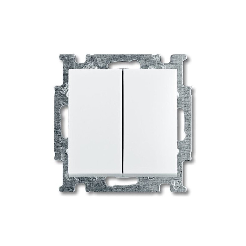Dubultslēdzis ABB Basic55 2P 250V IP20 mehāniskais | Elektriķis
