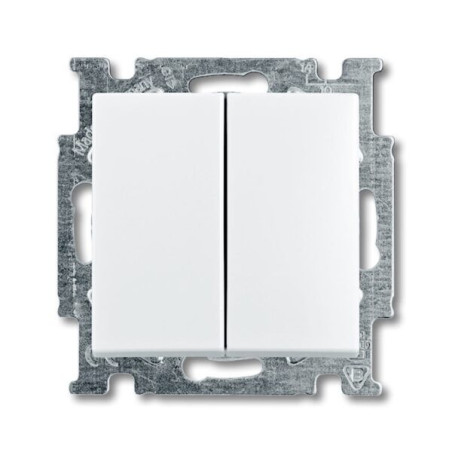 Dubultslēdzis ABB Basic55 2P 250V IP20 mehāniskais | Elektriķis