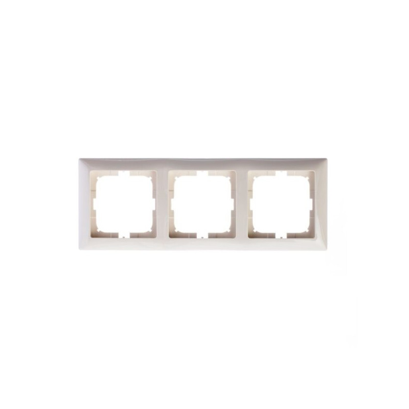 Rāmis 3-v bēšs ABB Basic55, termoplastisks, IP20 | Elektriķis