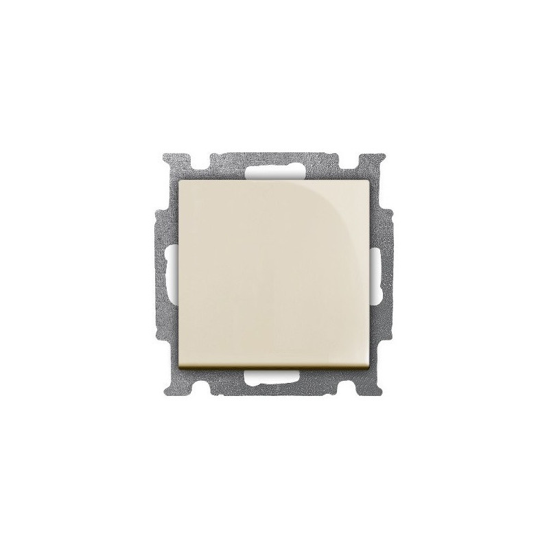 1 pola slēdzis ABB Basic55 bēšs 250V IP20 | Elektriķis