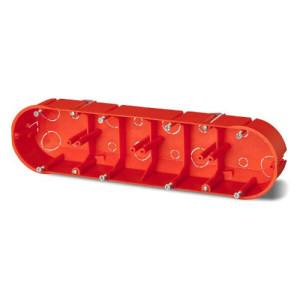 Montāžas kārba reģipsim 4xØ68/47mm IP30 | Elektriķis